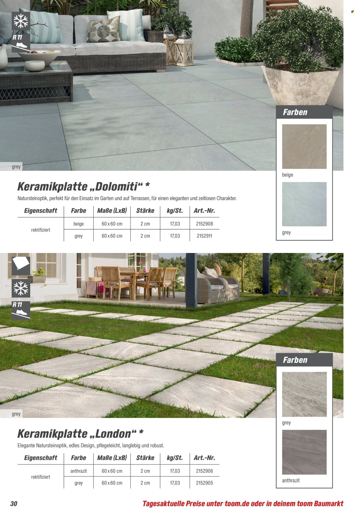 toom Baumarkt Prospekte  - 21.02.2026 - 30.06.2026. Seite 30