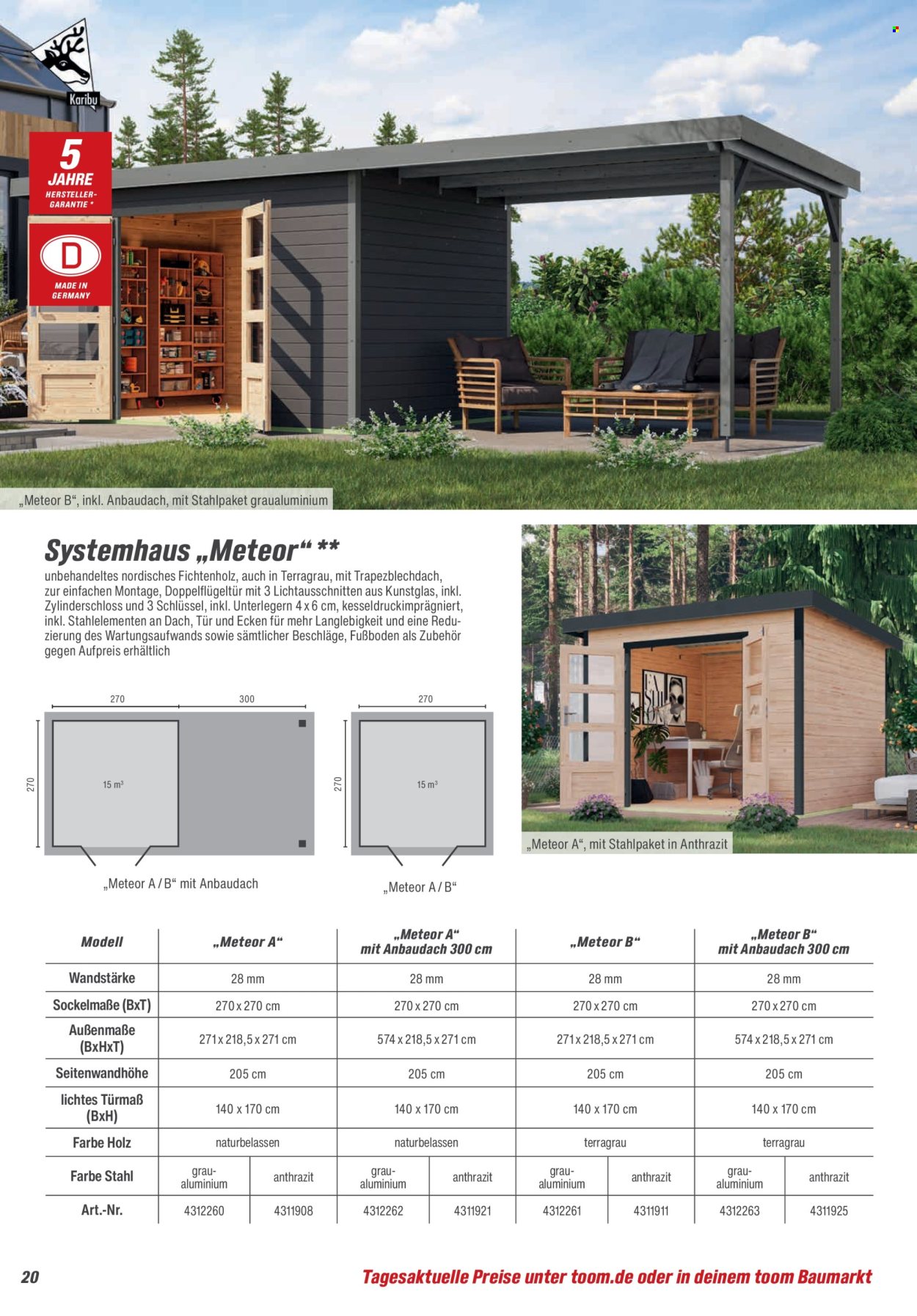 toom Baumarkt Prospekte  - 21.02.2026 - 30.06.2026. Seite 20