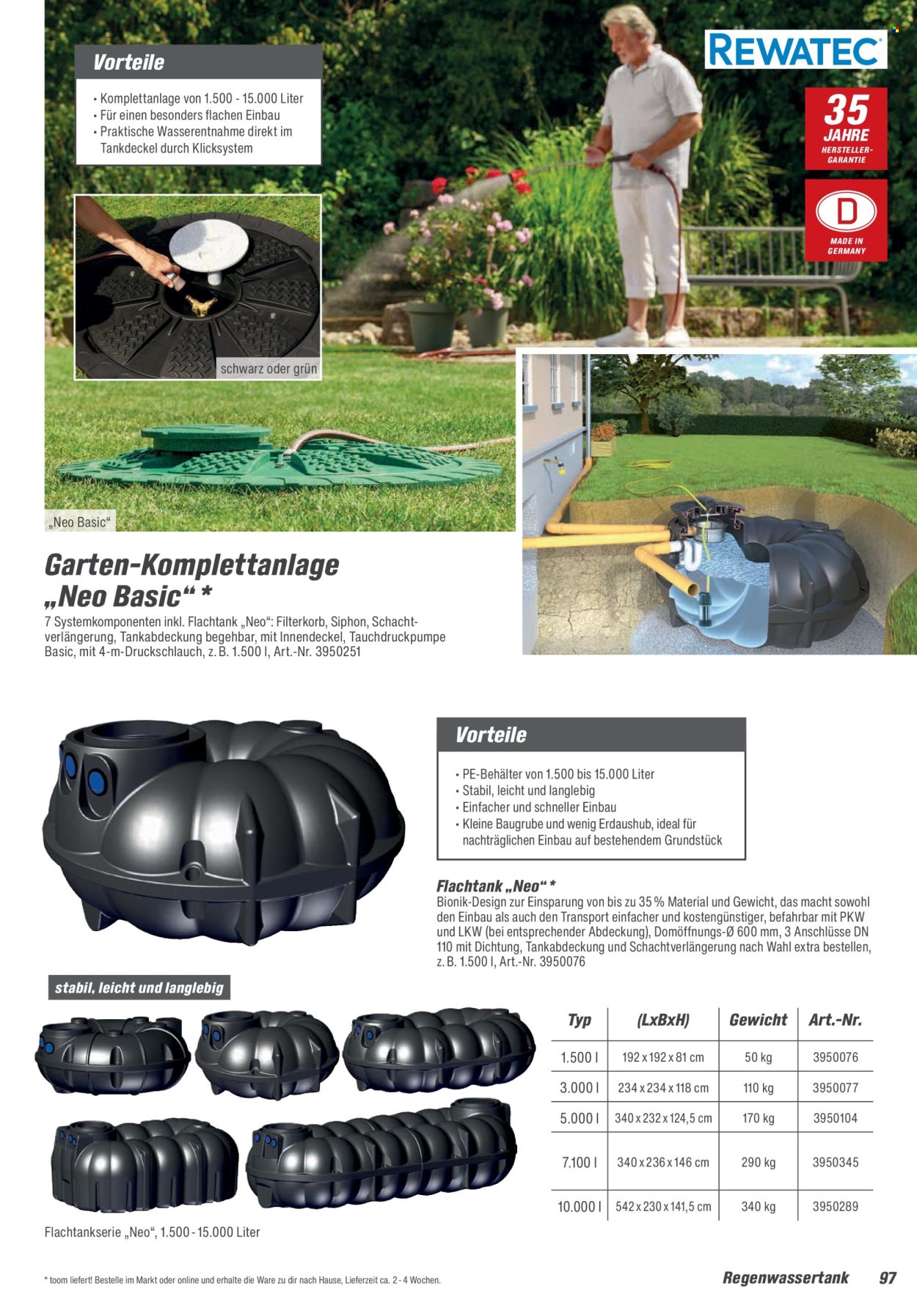toom Baumarkt Prospekte  - 21.02.2026 - 30.06.2026. Seite 97