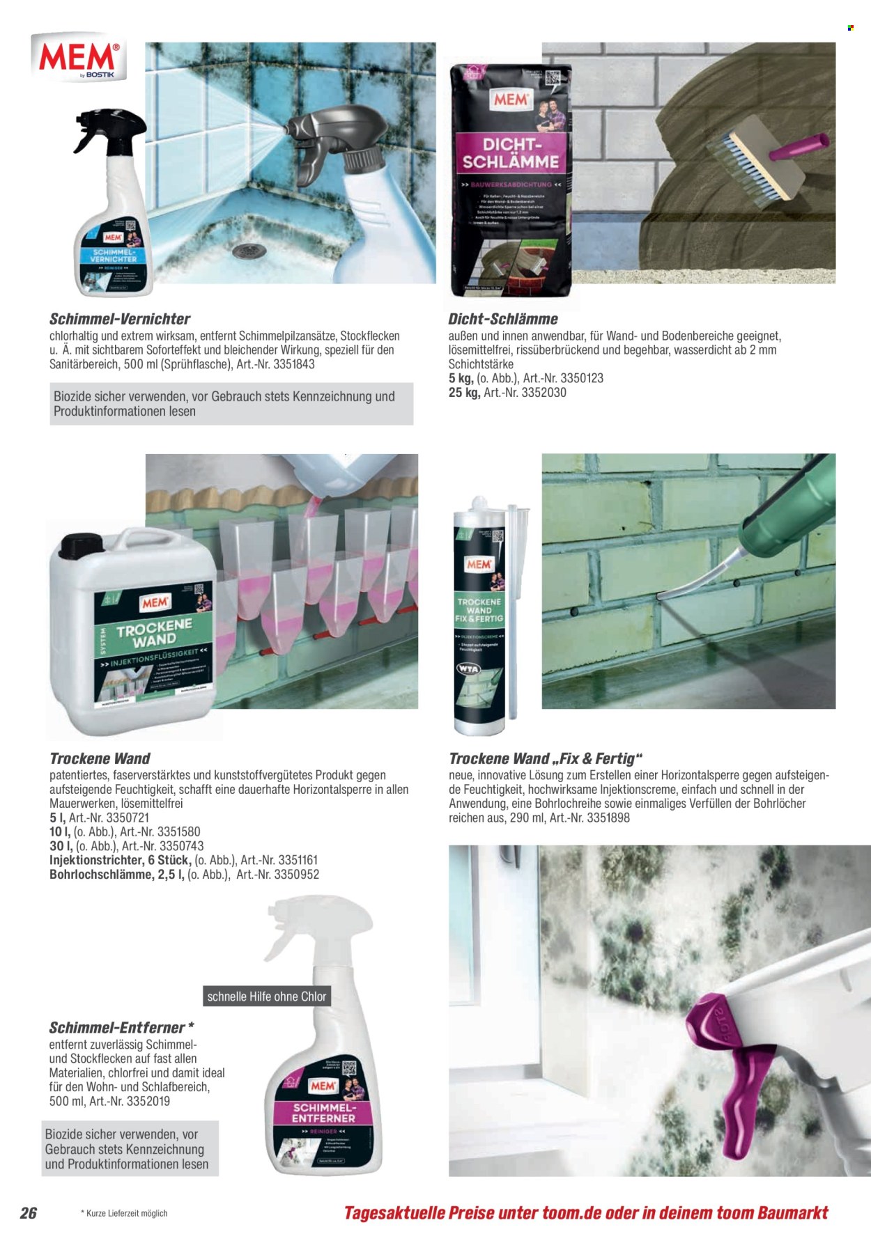 toom Baumarkt Prospekte  - 21.02.2026 - 30.06.2026. Seite 26