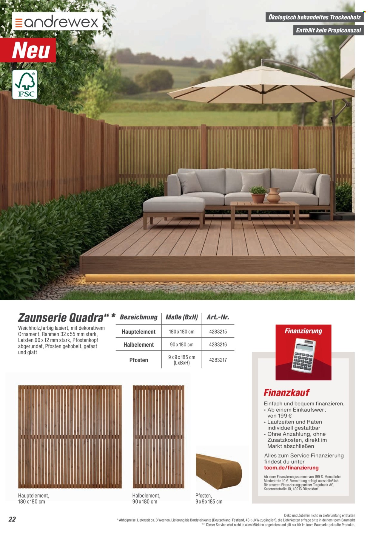 toom Baumarkt Prospekte  - 21.02.2026 - 30.06.2026. Seite 22