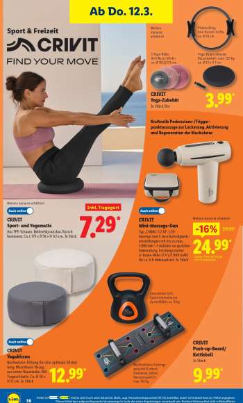thumbnail - CRIVIT Yogakissen