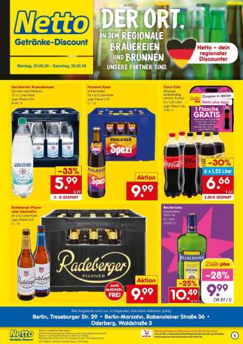 Prospekte Netto Marken-Discount - 23.02.2026 - 28.02.2026.