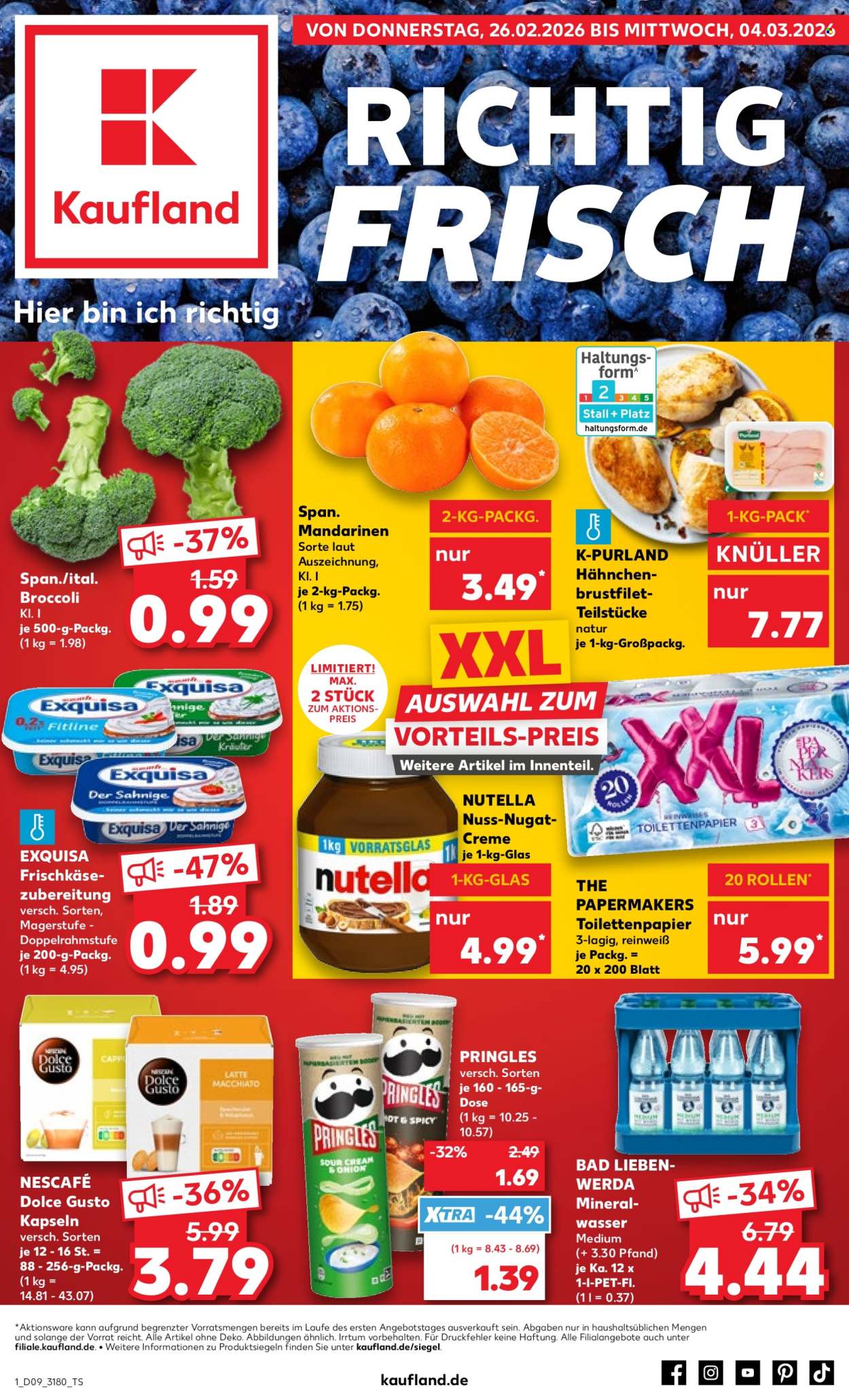Kaufland Prospekte  - 26.02.2026 - 4.03.2026. Seite 1