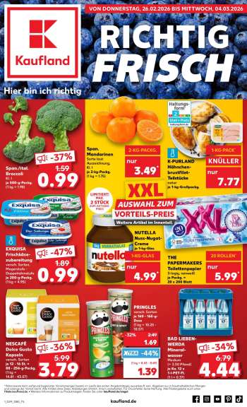 Prospekte Kaufland - 26.02.2026 - 4.03.2026.