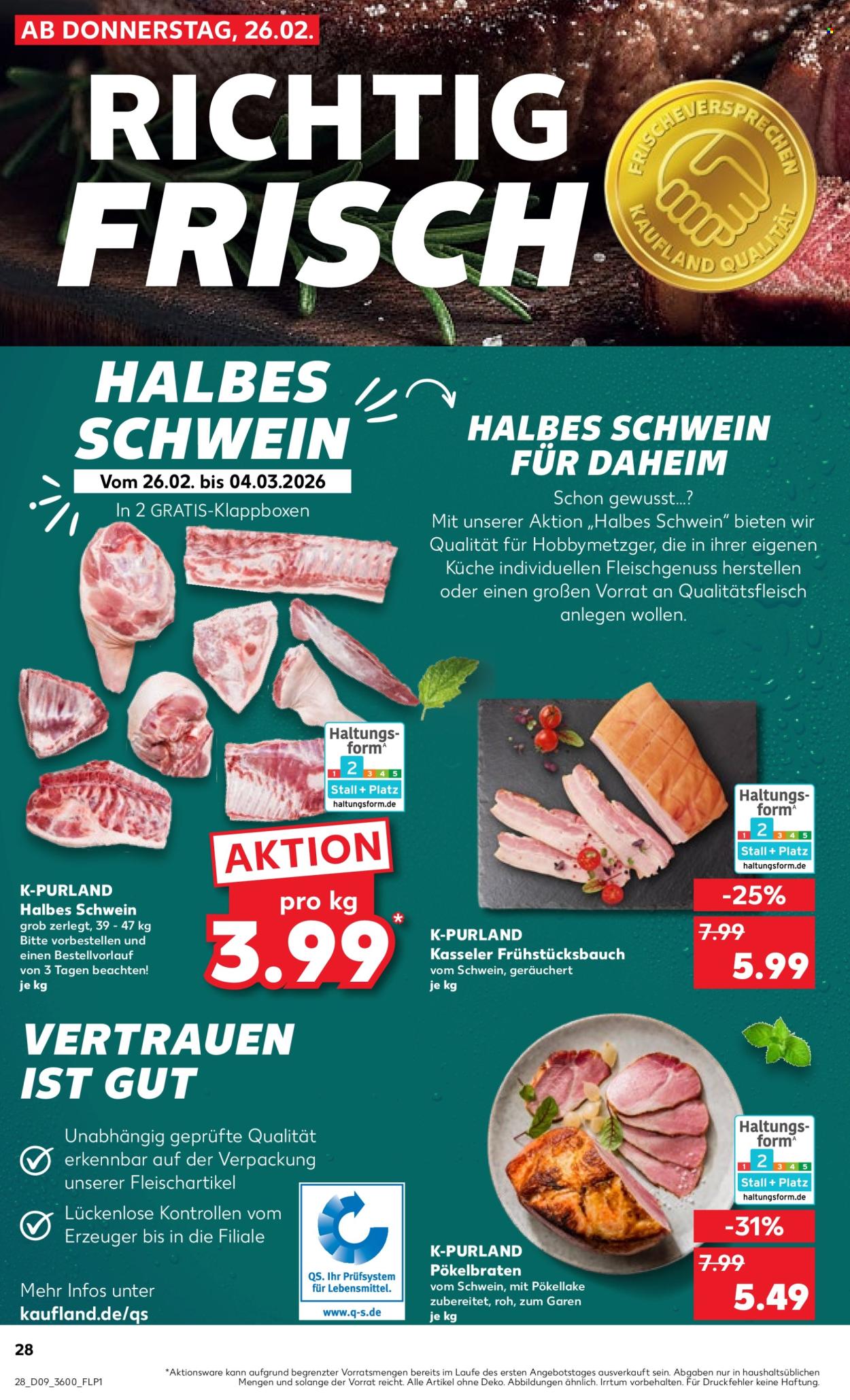Kaufland Prospekte  - 26.02.2026 - 4.03.2026. Seite 28