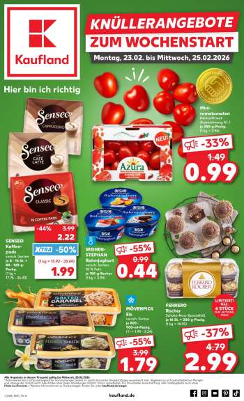 Prospekte Kaufland - 23.02.2026 - 25.02.2026.