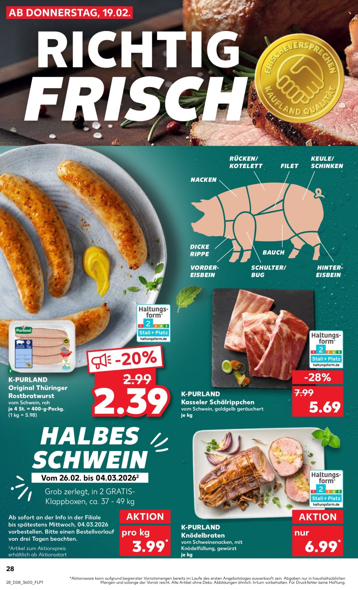 Kaufland Prospekte  - 23.02.2026 - 25.02.2026. Seite 28