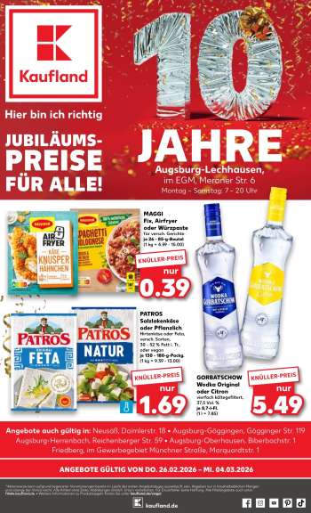 Prospekte Kaufland - 26.02.2026 - 4.03.2026.
