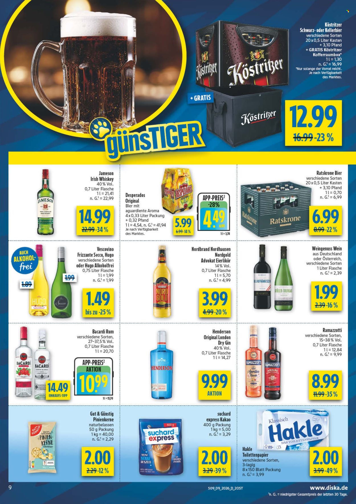 Diska Prospekte  - 23.02.2026 - 28.02.2026. Seite 9