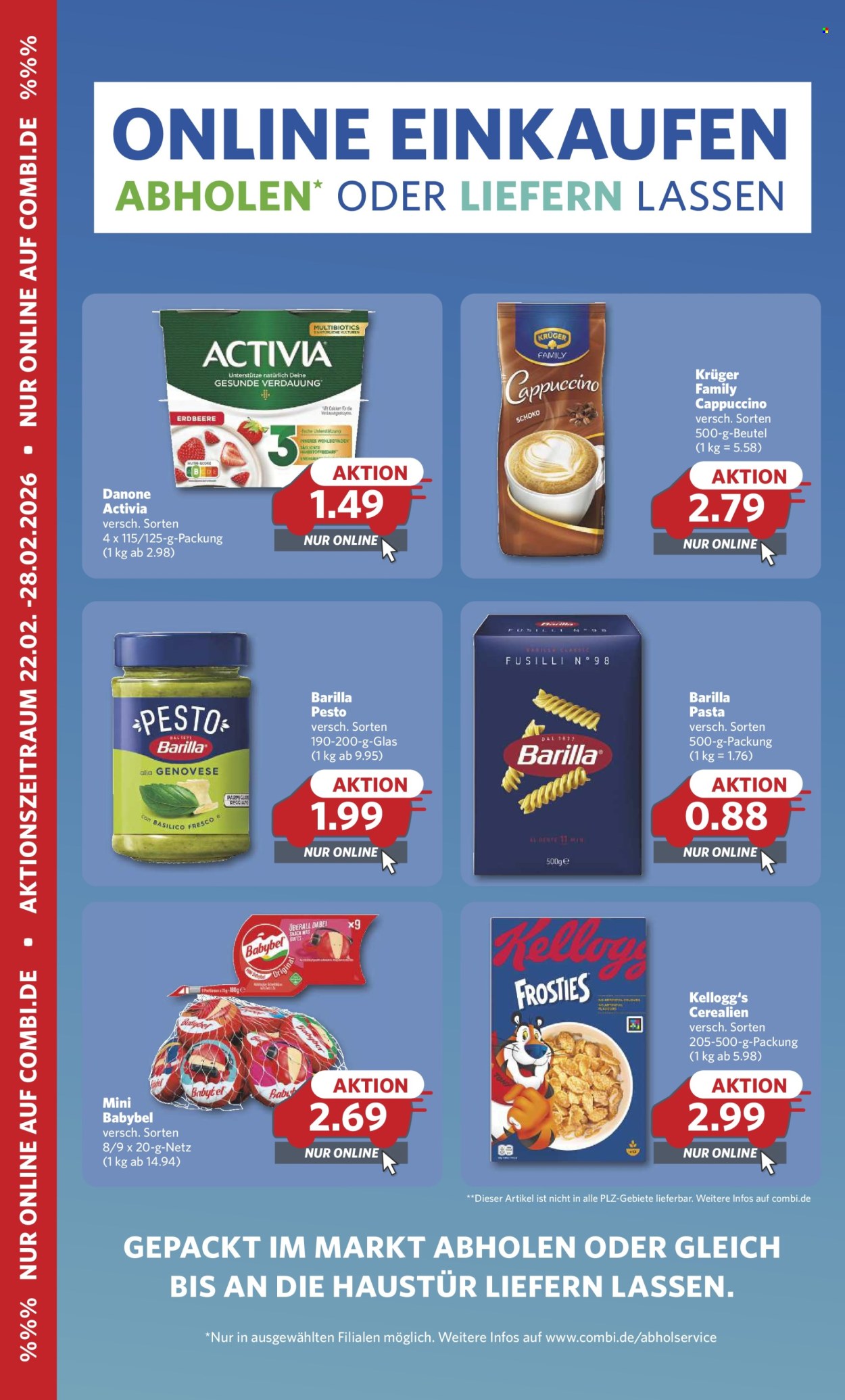 Combi Prospekte  - 22.02.2026 - 28.02.2026. Seite 1