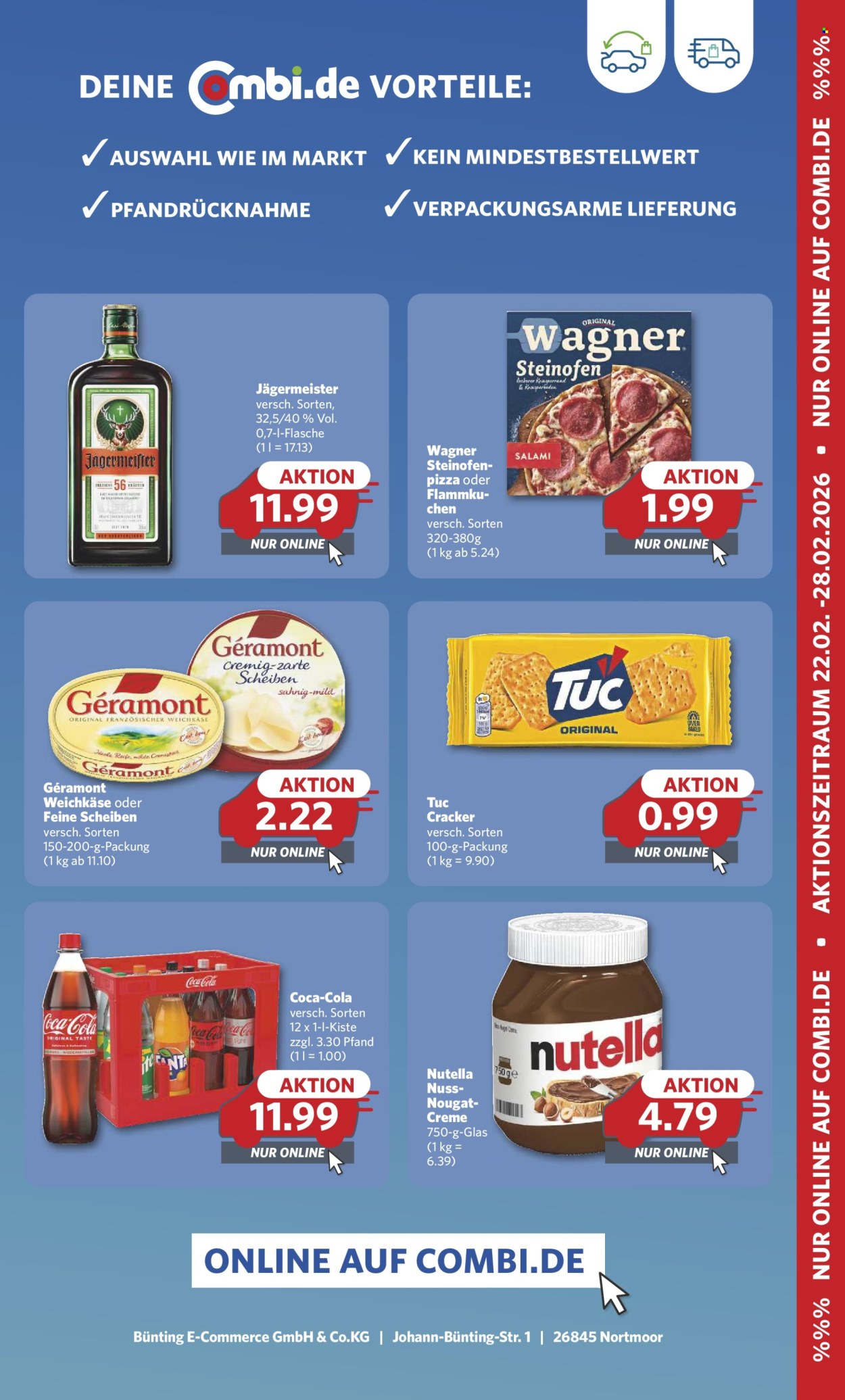 Combi Prospekte  - 22.02.2026 - 28.02.2026. Seite 2