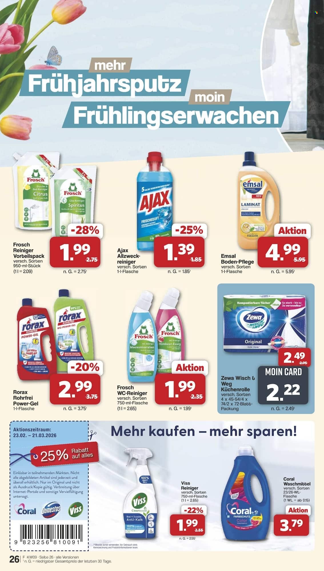 famila Prospekte  - 23.02.2026 - 28.02.2026. Seite 27