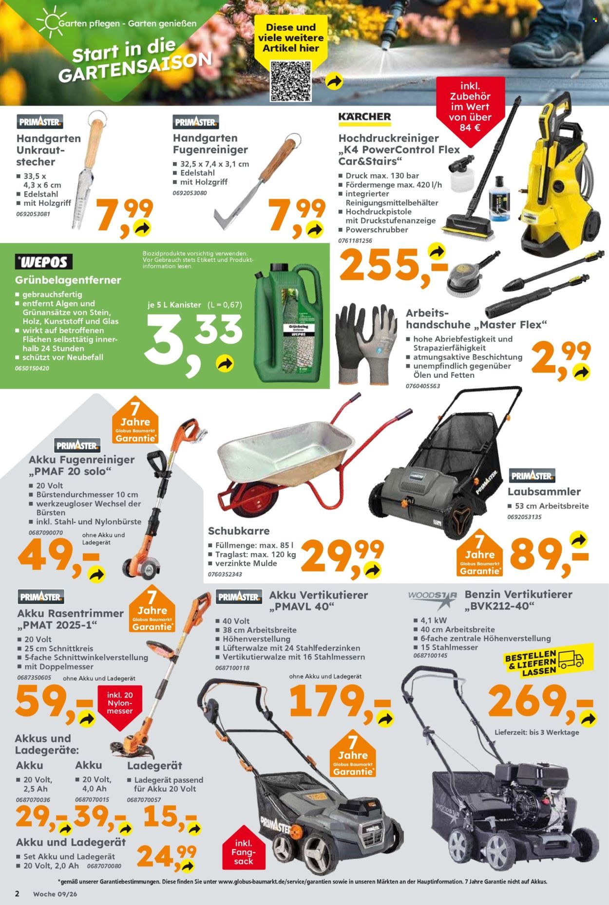 Globus Baumarkt Prospekte  - 23.02.2026 - 27.02.2026. Seite 2