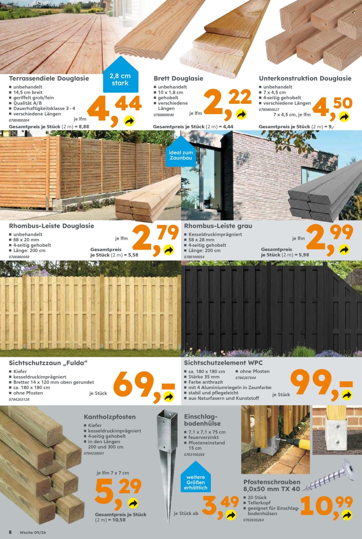 Globus Baumarkt Prospekte  - 23.02.2026 - 27.02.2026. Seite 8