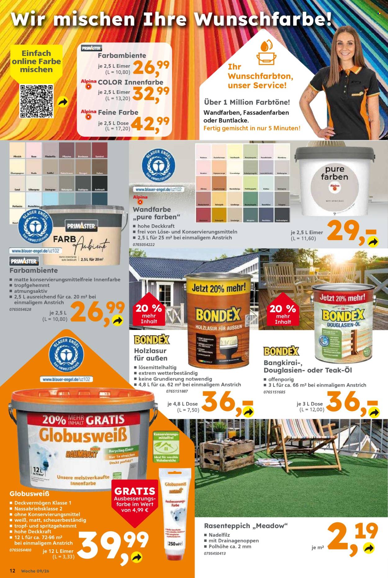 Globus Baumarkt Prospekte  - 23.02.2026 - 27.02.2026. Seite 12
