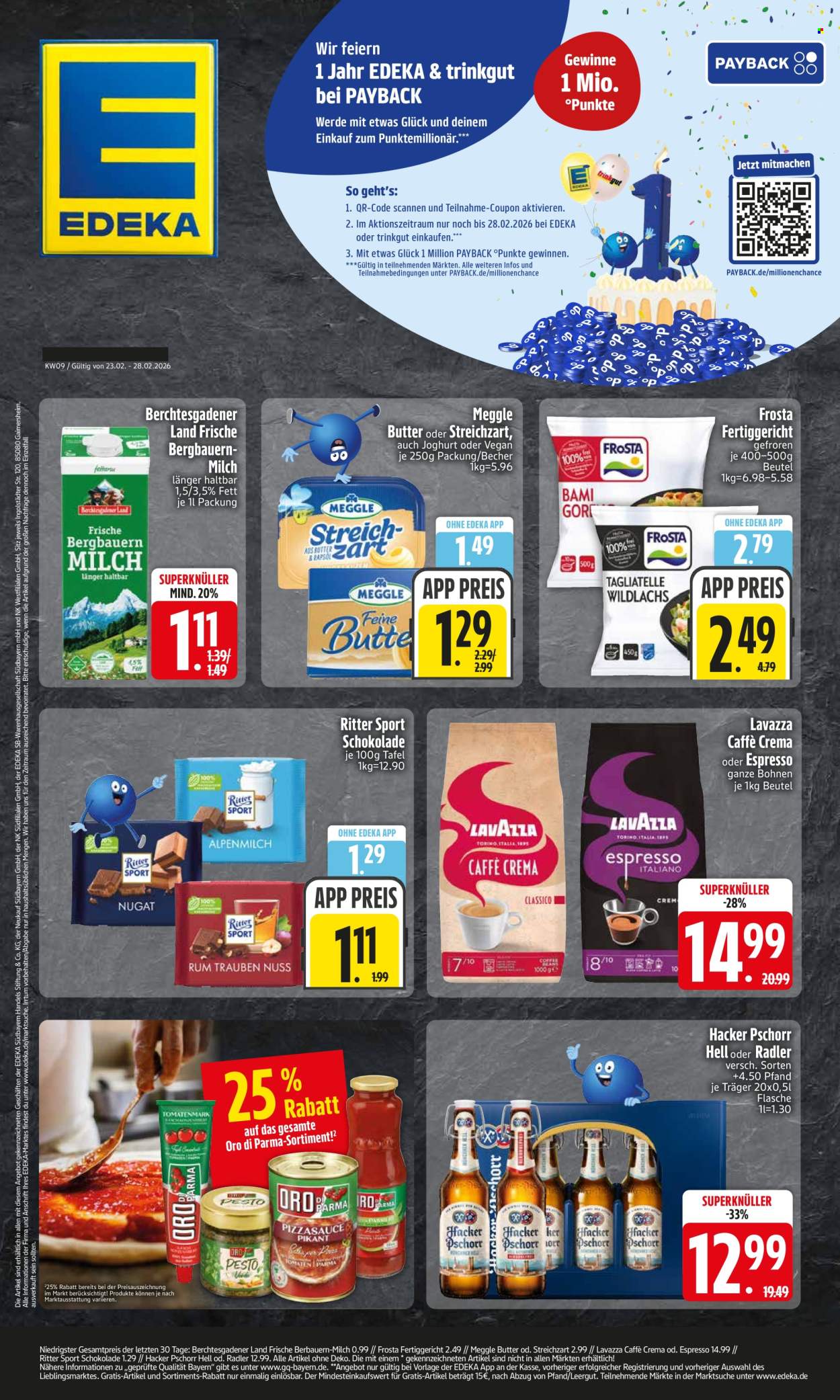Edeka Prospekte  - 23.02.2026 - 28.02.2026. Seite 1