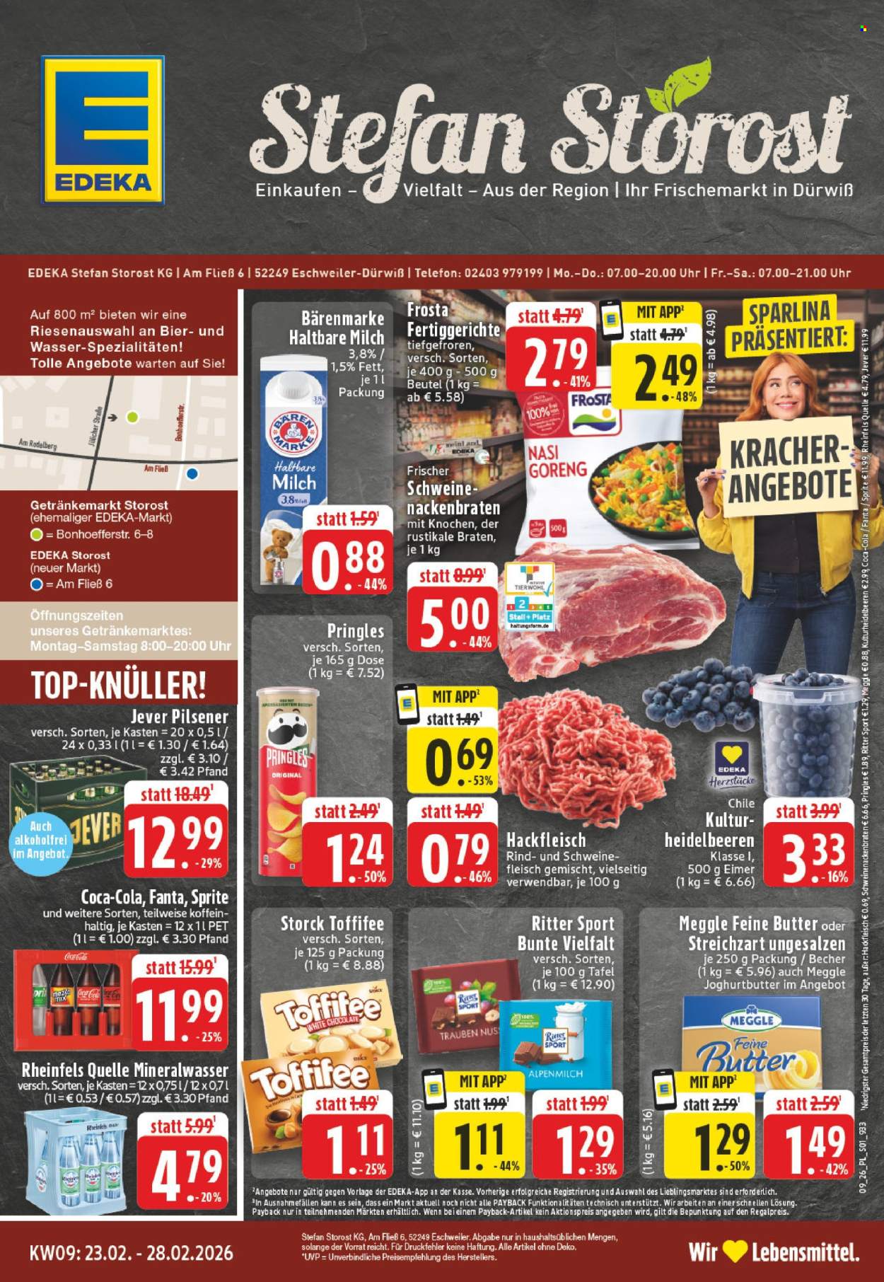 Edeka Prospekte  - 23.02.2026 - 28.02.2026. Seite 1