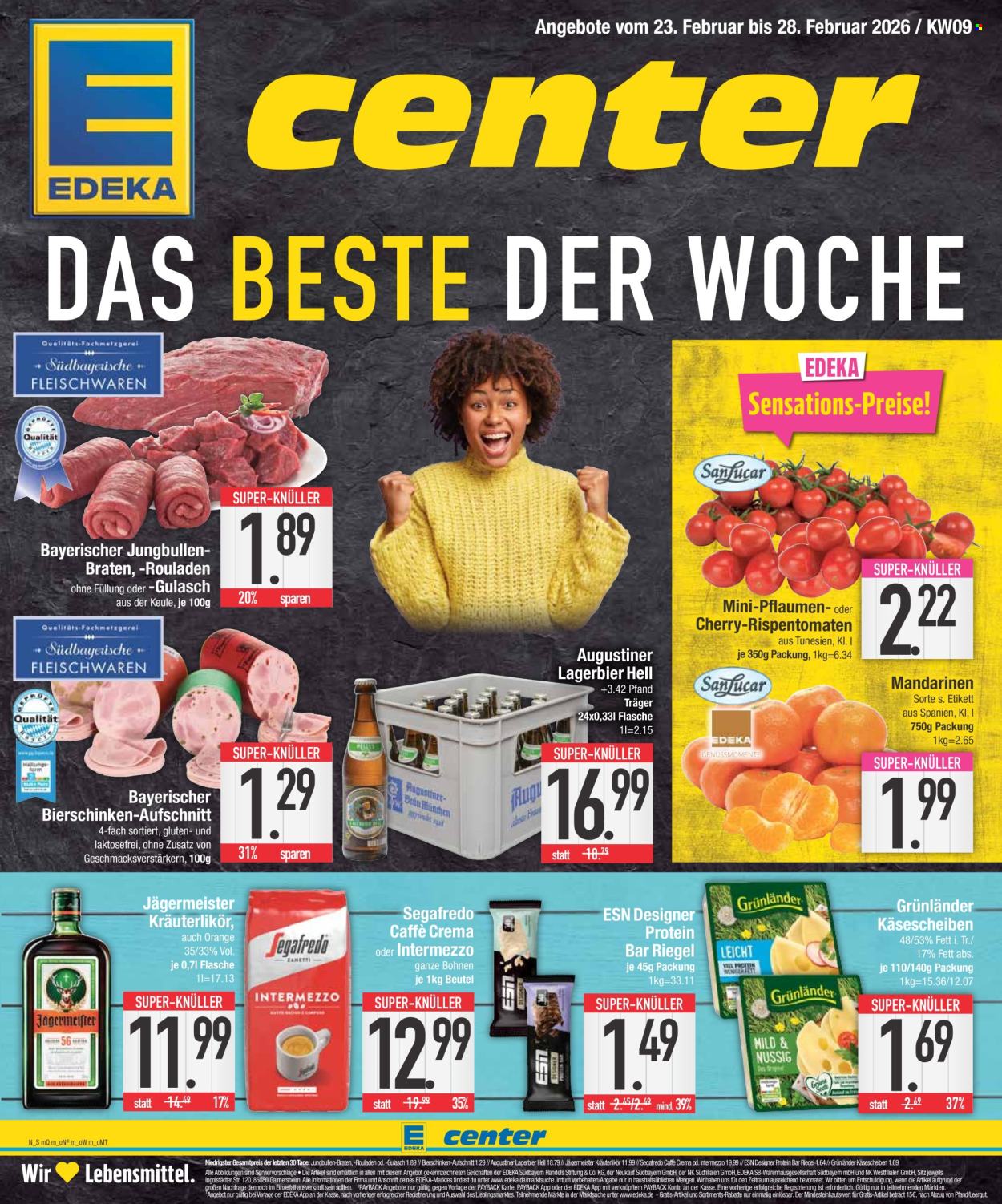 Edeka Prospekte  - 23.02.2026 - 28.02.2026. Seite 1