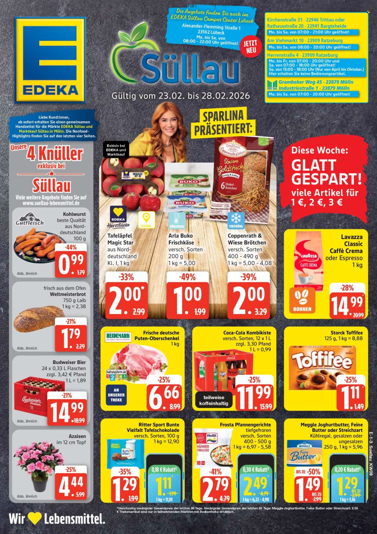 Marktkauf Prospekte  - 23.02.2026 - 28.02.2026. Seite 1