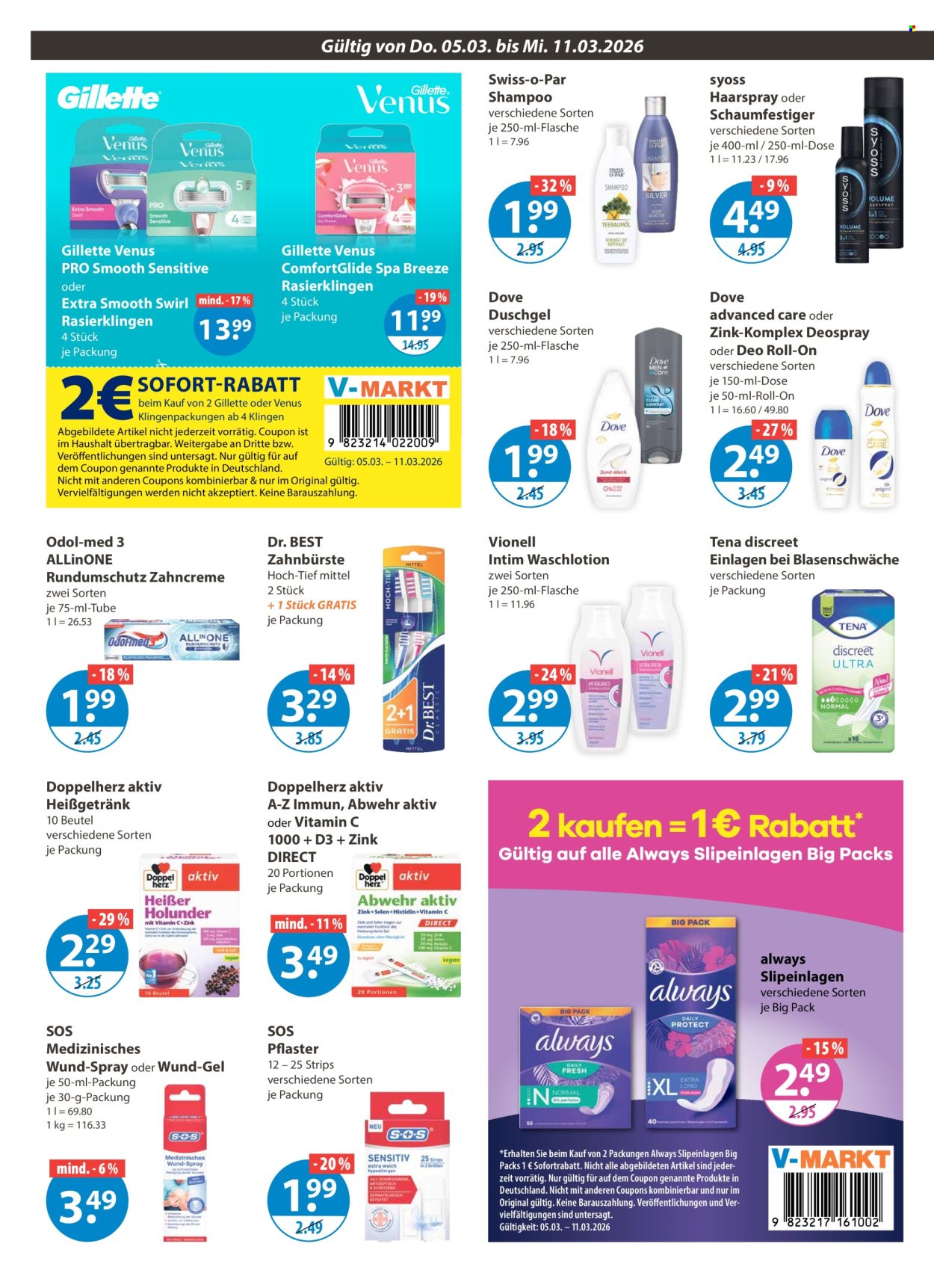 V-Markt Prospekte  - 5.03.2026 - 11.03.2026. Seite 10