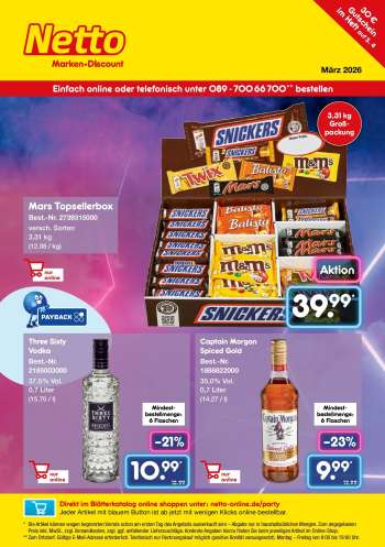 Prospekte Netto Marken-Discount - 26.02.2026 - 31.03.2026.