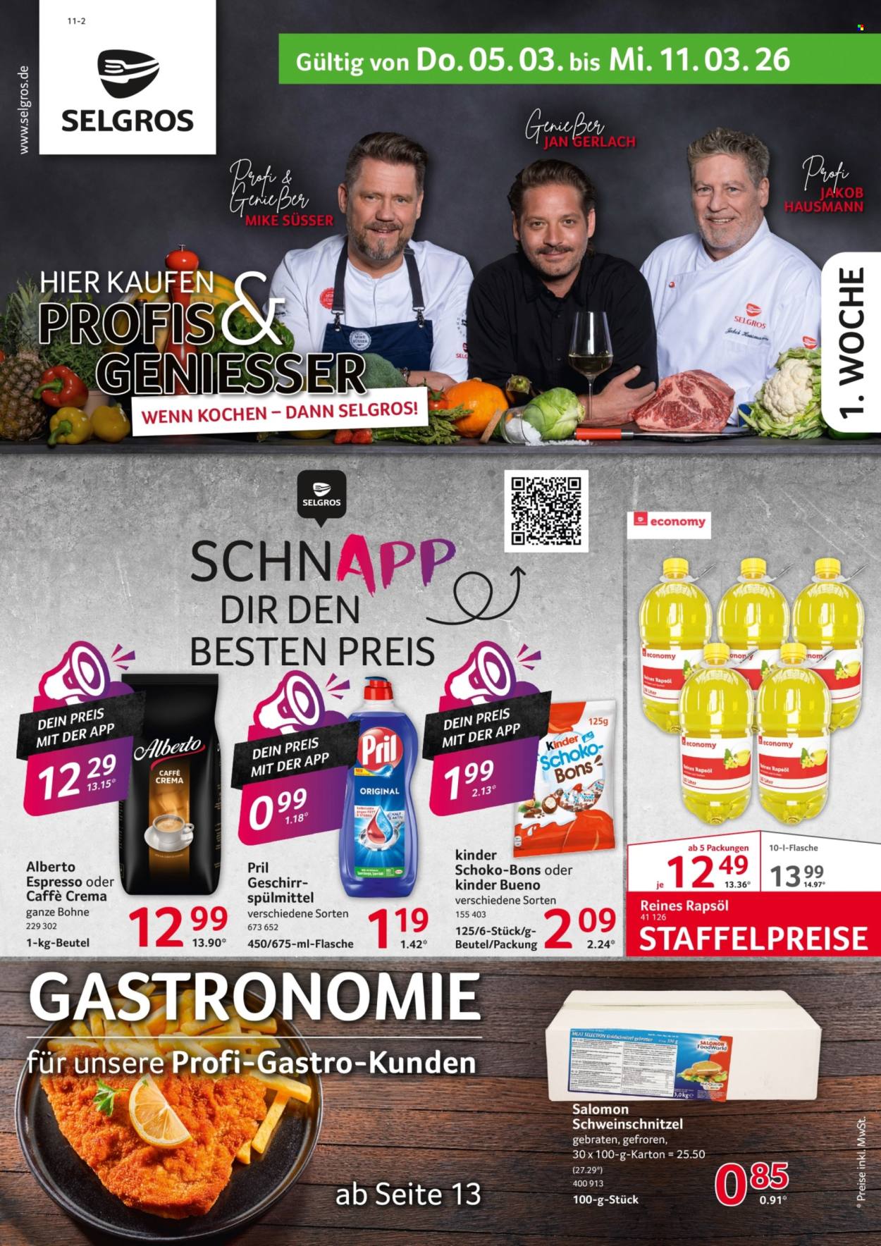 Selgros Prospekte  - 5.03.2026 - 11.03.2026. Seite 1