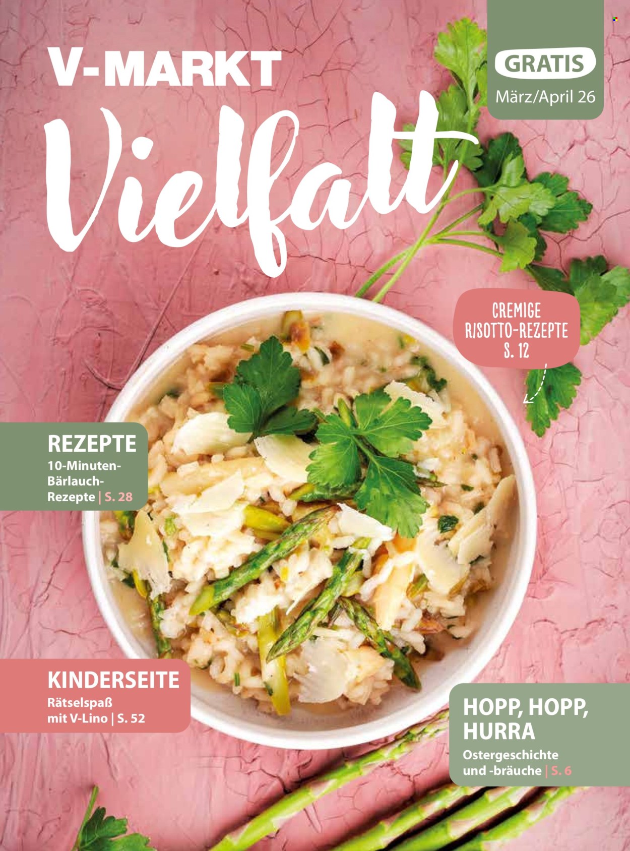 V-Markt Prospekte  - 1.03.2026 - 30.04.2026. Seite 1