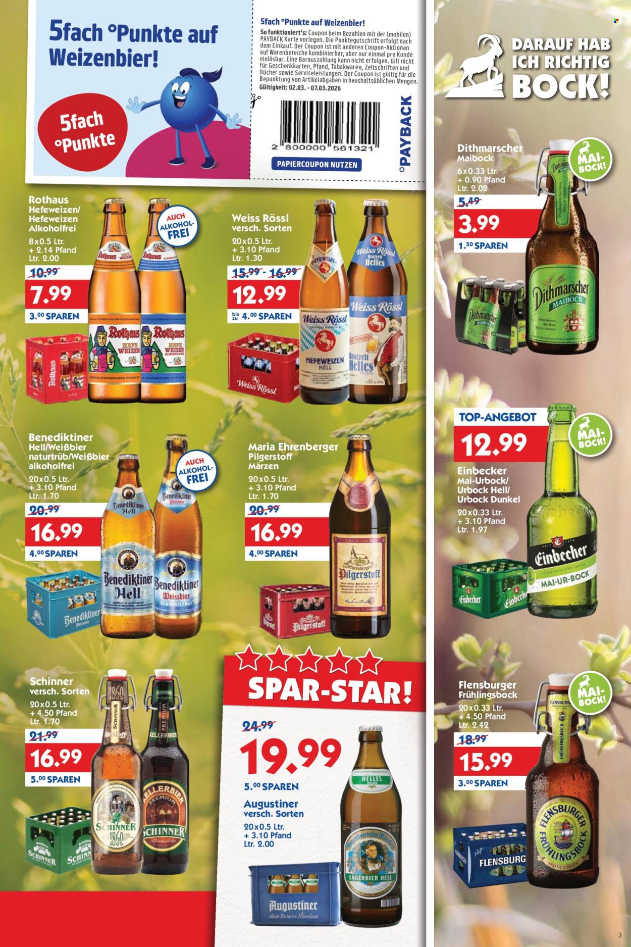 Hol'ab! Getränkemarkt Prospekte  - 2.03.2026 - 7.03.2026. Seite 3