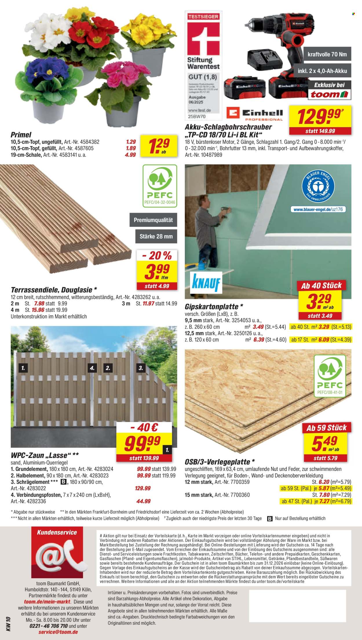 toom Baumarkt Prospekte  - 28.02.2026 - 6.03.2026. Seite 12