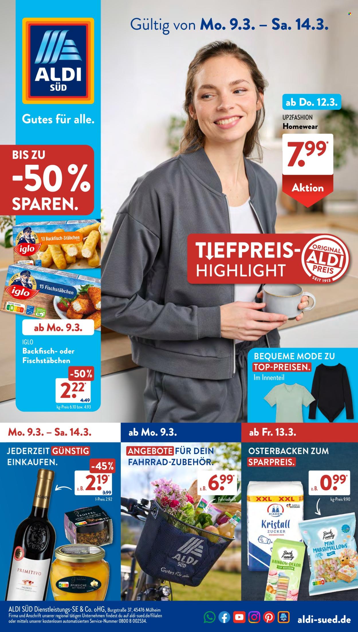 ALDI SÜD Prospekte  - 9.03.2026 - 14.03.2026. Seite 1