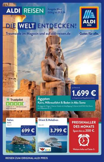 Prospekte ALDI SÜD - 1.03.2026 - 31.03.2026.