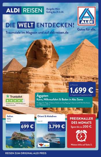 Prospekte ALDI Nord - 1.03.2026 - 31.03.2026.