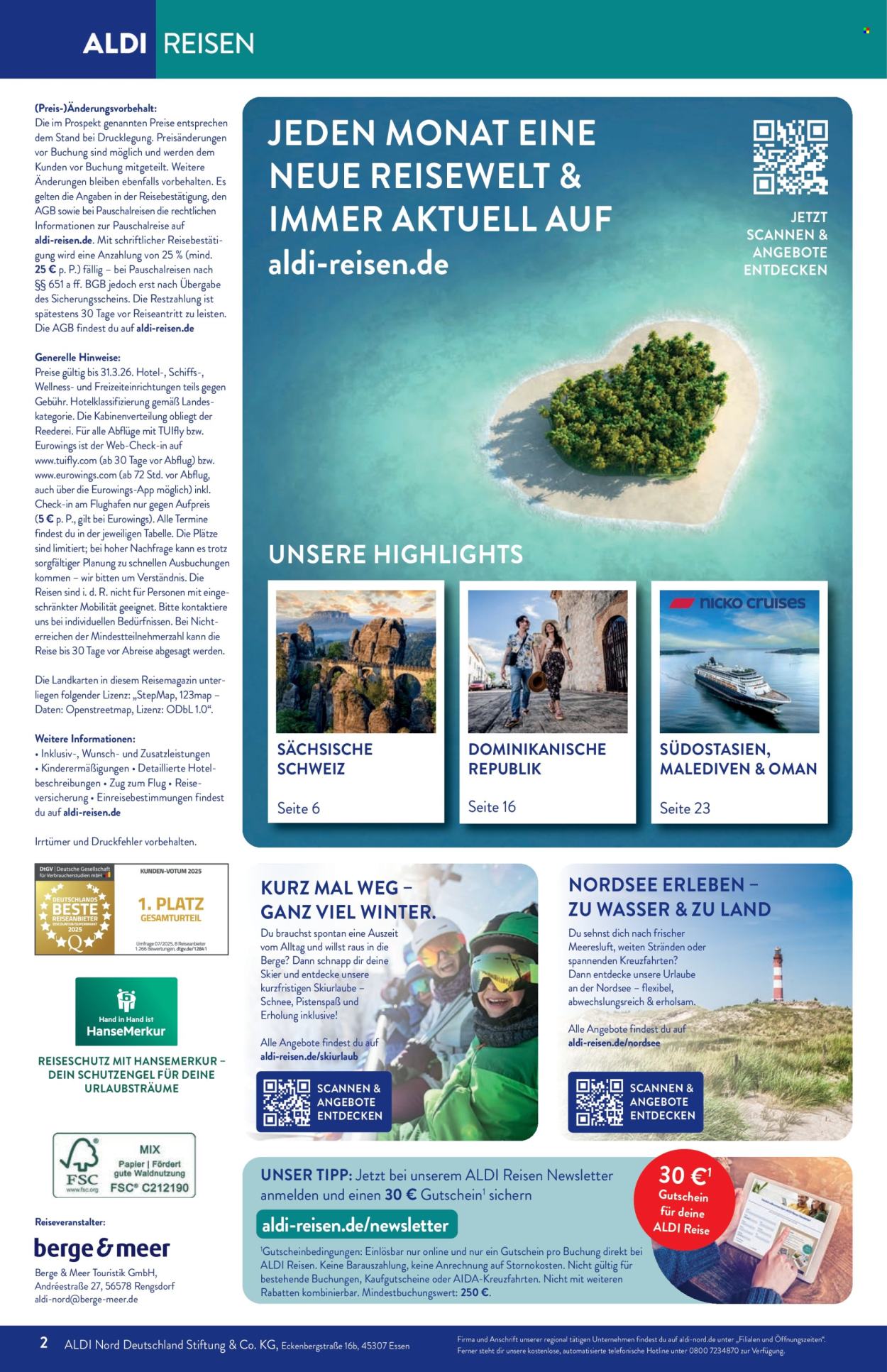 ALDI Nord Prospekte  - 1.03.2026 - 31.03.2026. Seite 2