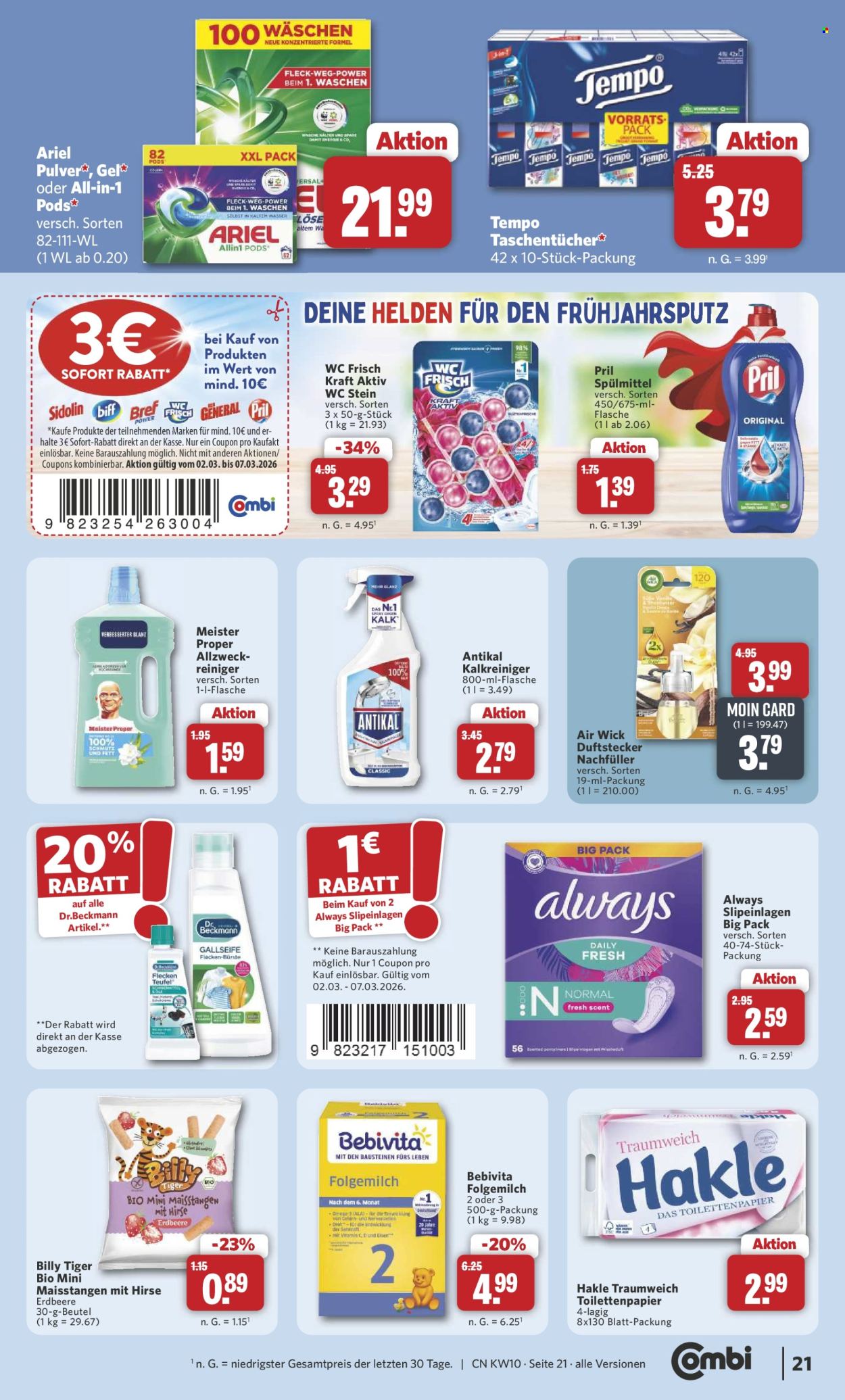 Combi Prospekte  - 2.03.2026 - 7.03.2026. Seite 23