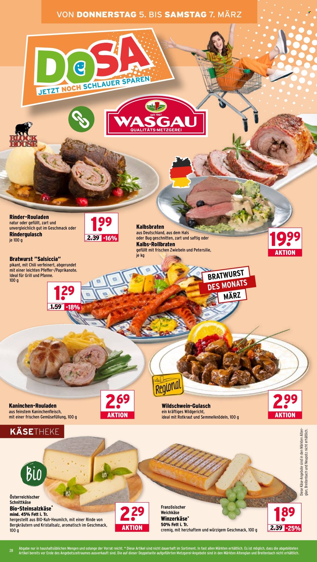 Wasgau Prospekte  - 2.03.2026 - 7.03.2026. Seite 28