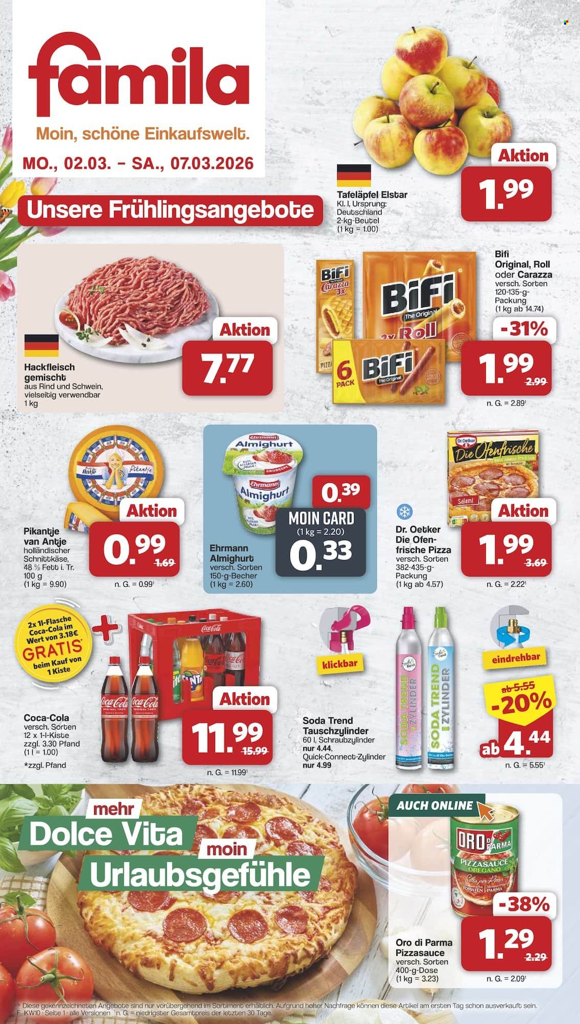 famila Prospekte  - 2.03.2026 - 7.03.2026. Seite 1