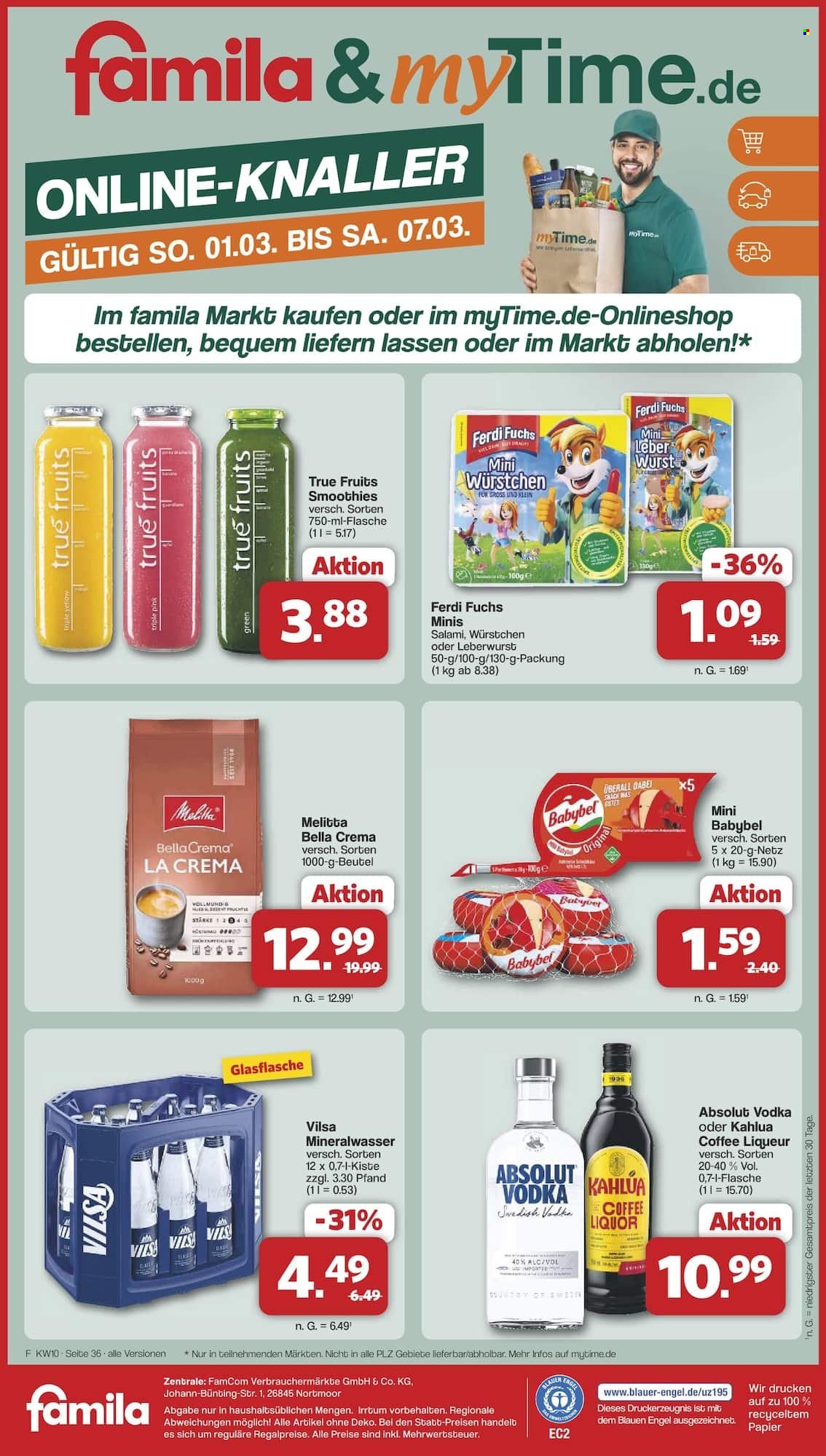 famila Prospekte  - 2.03.2026 - 7.03.2026. Seite 38