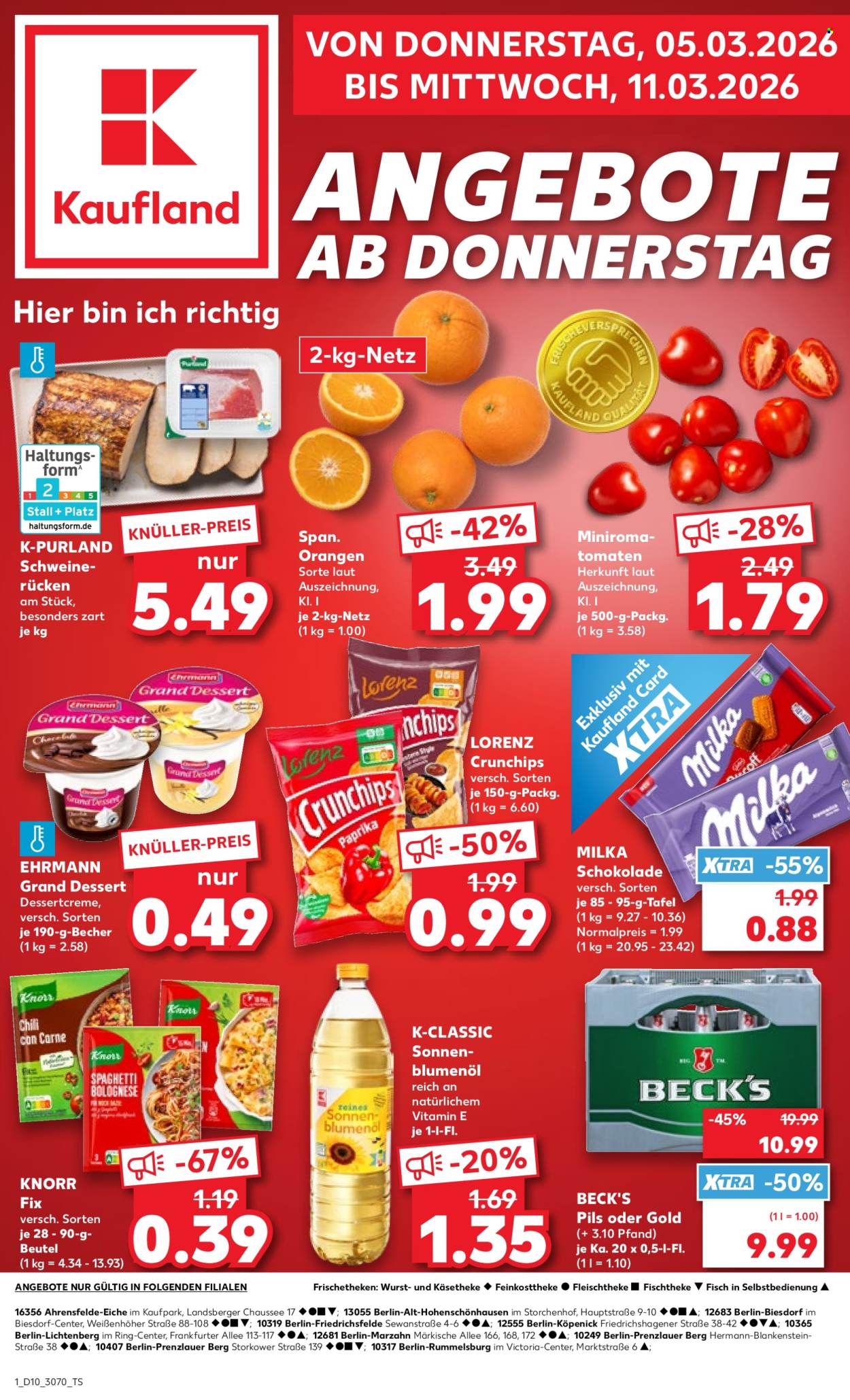 Kaufland Prospekte  - 5.03.2026 - 11.03.2026. Seite 1