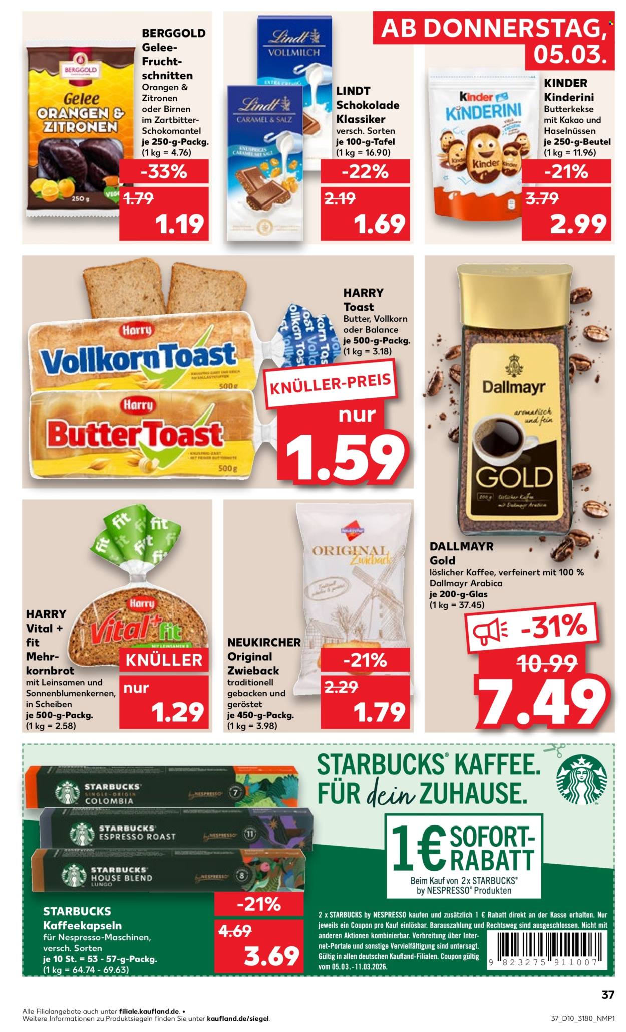 Kaufland Prospekte  - 5.03.2026 - 11.03.2026. Seite 37