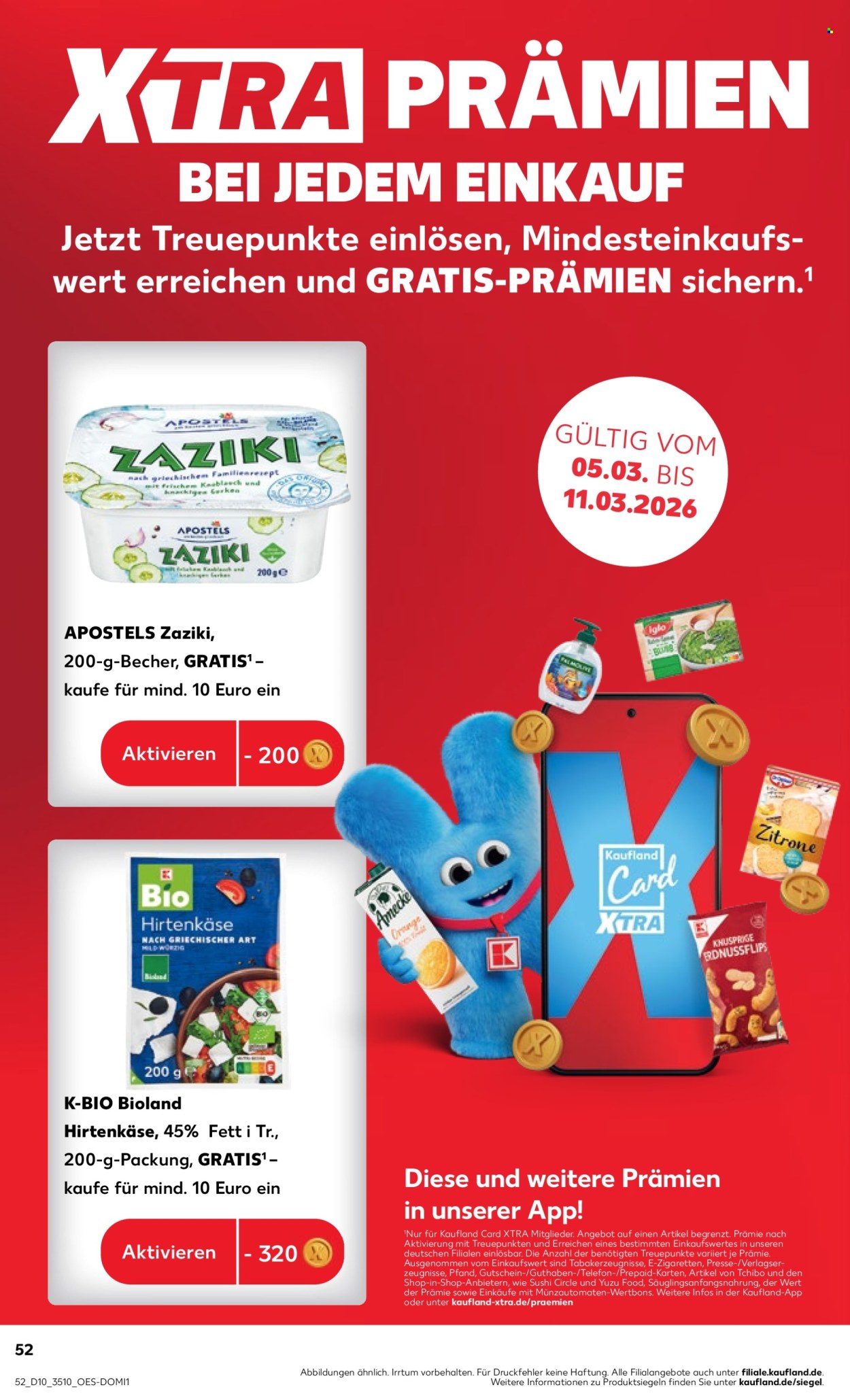 Kaufland Prospekte  - 5.03.2026 - 11.03.2026. Seite 52