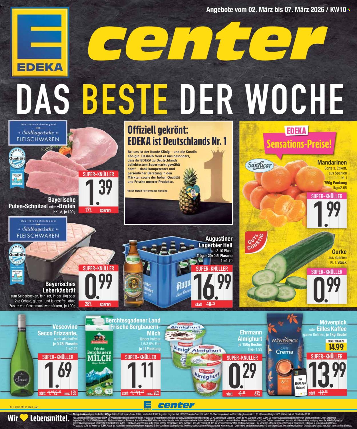 Edeka Prospekte  - 2.03.2026 - 7.03.2026. Seite 1