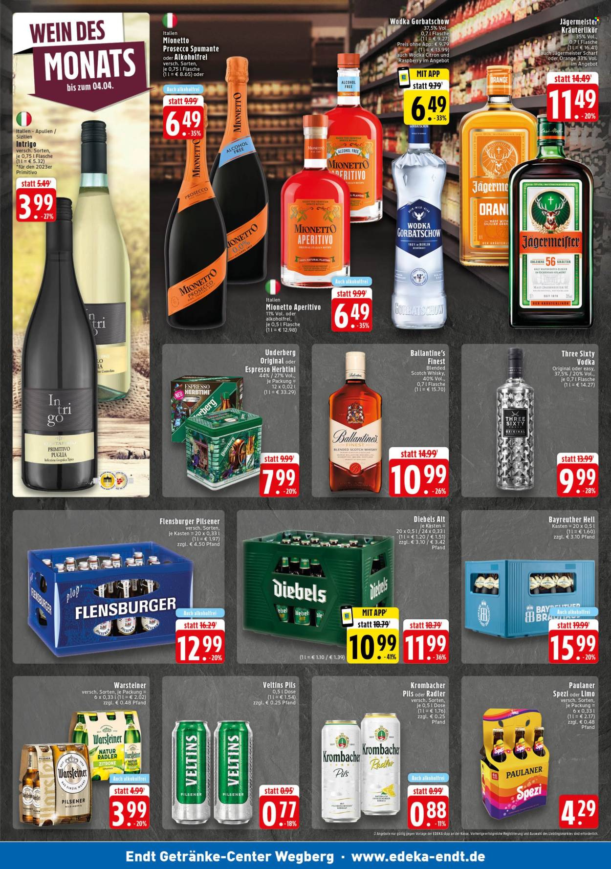 Edeka Getränkemarkt Prospekte  - 2.03.2026 - 7.03.2026. Seite 3