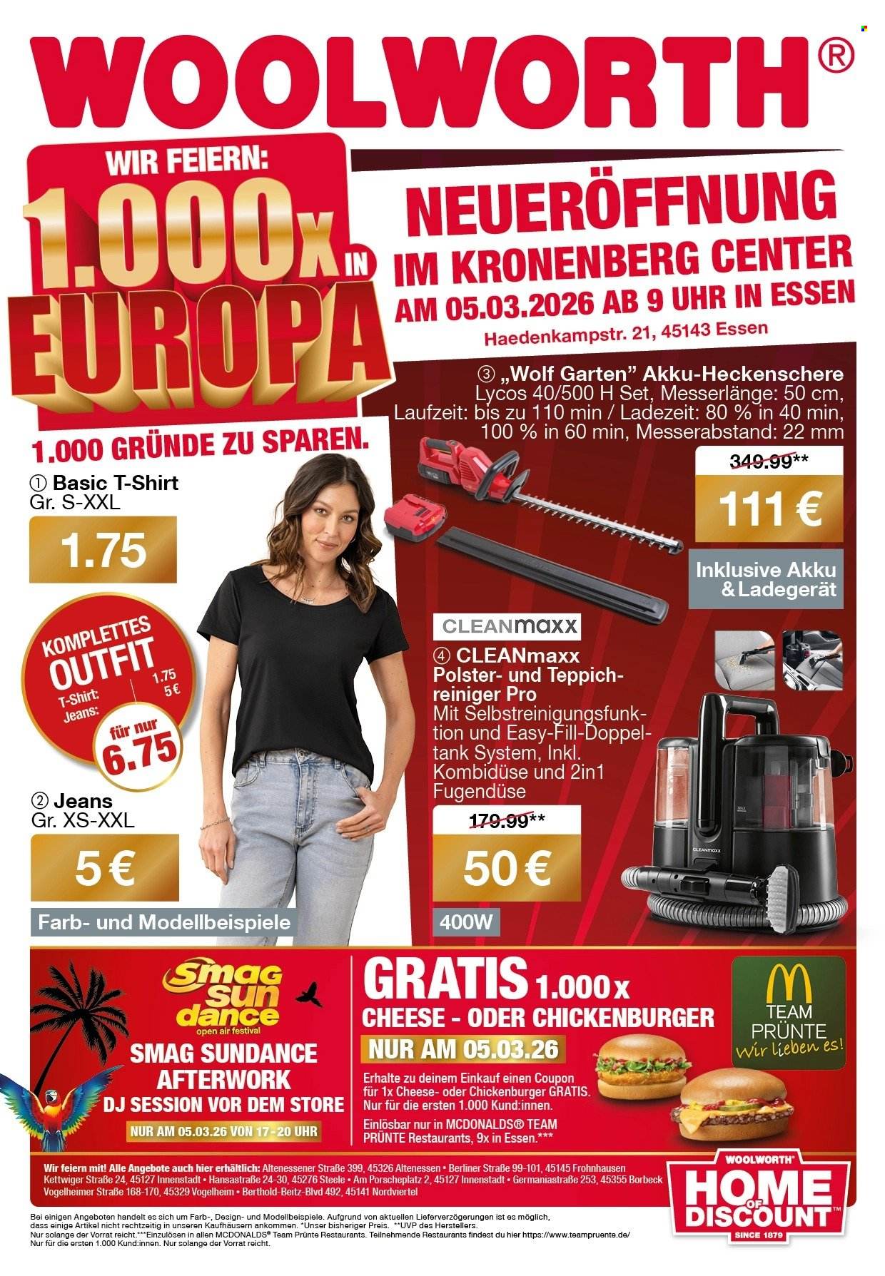 Woolworth Prospekte  - 5.03.2026 - 5.03.2026. Seite 1