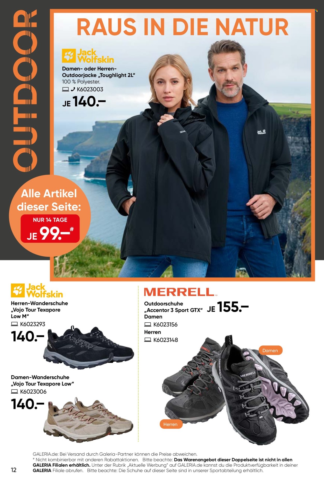 GALERIA Karstadt Kaufhof Prospekte  - 4.03.2026 - 17.03.2026. Seite 12