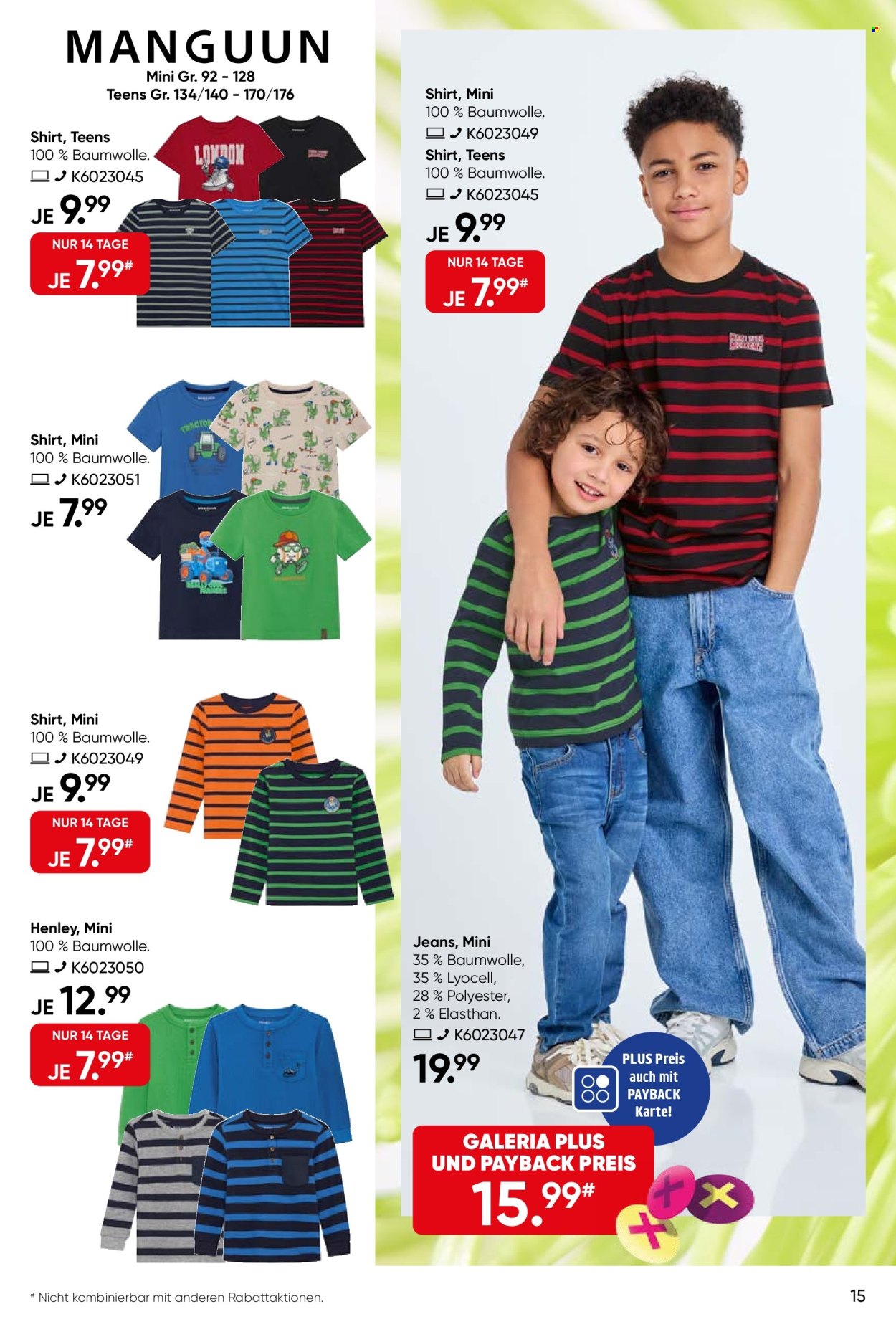 GALERIA Karstadt Kaufhof Prospekte  - 4.03.2026 - 17.03.2026. Seite 15