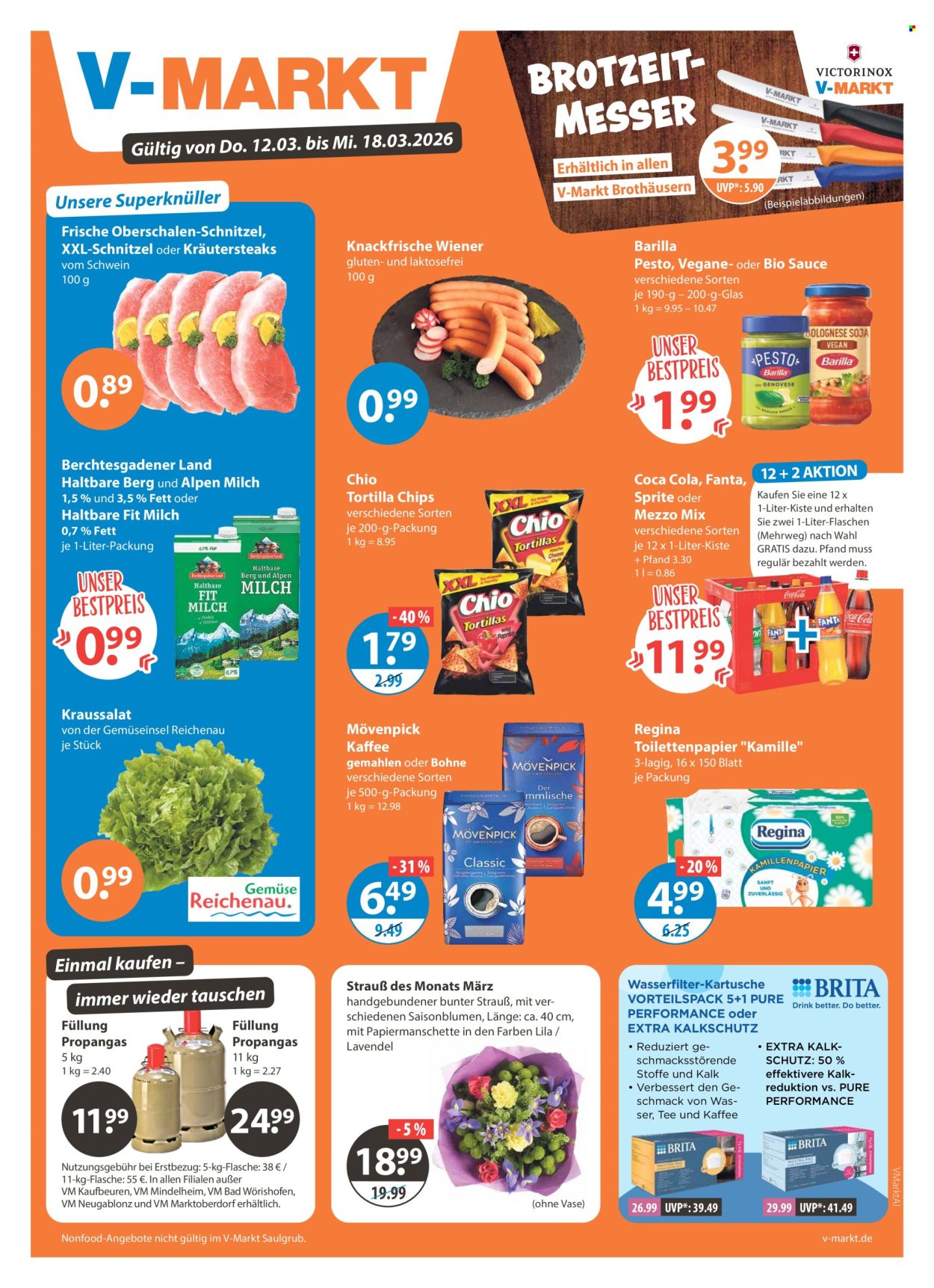 V-Markt Prospekte  - 12.03.2026 - 18.03.2026. Seite 1