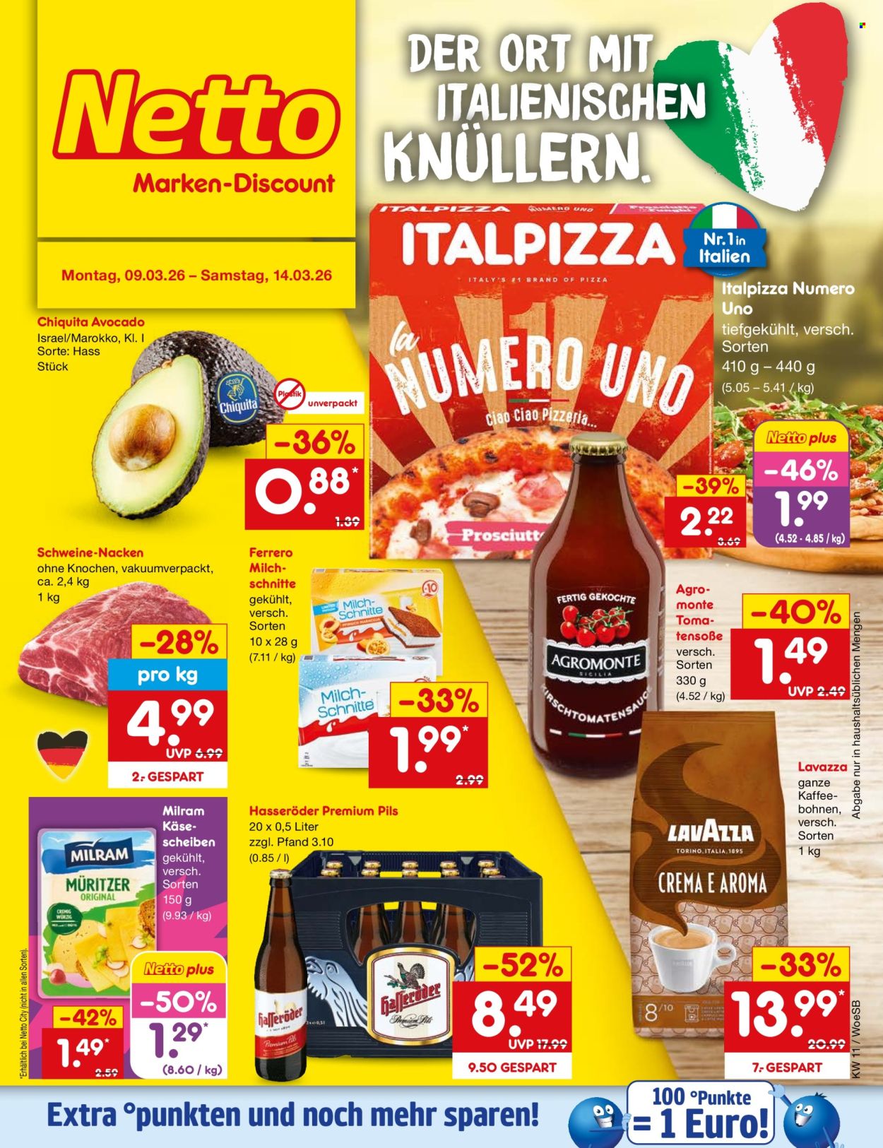 Netto Marken-Discount Prospekte  - 9.03.2026 - 14.03.2026. Seite 1