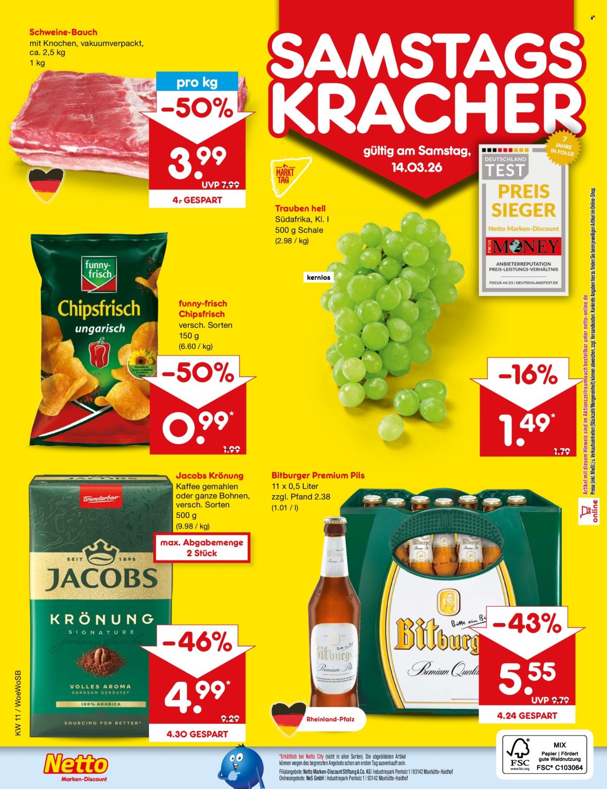 Netto Marken-Discount Prospekte  - 9.03.2026 - 14.03.2026. Seite 58