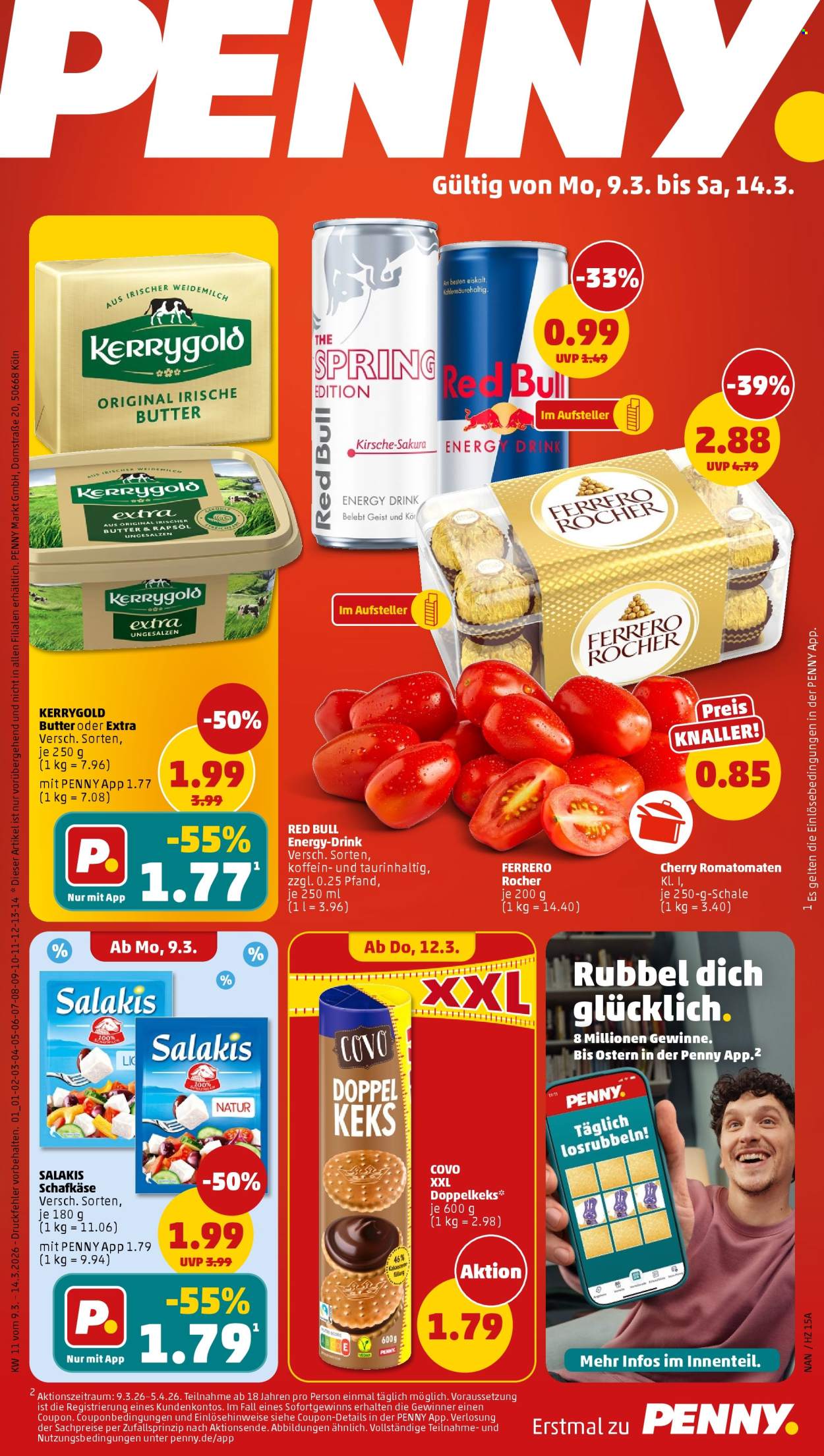 Penny Prospekte  - 9.03.2026 - 14.03.2026. Seite 1